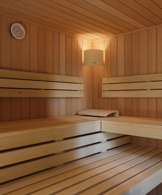 Interieur KLAFS sauna HOME