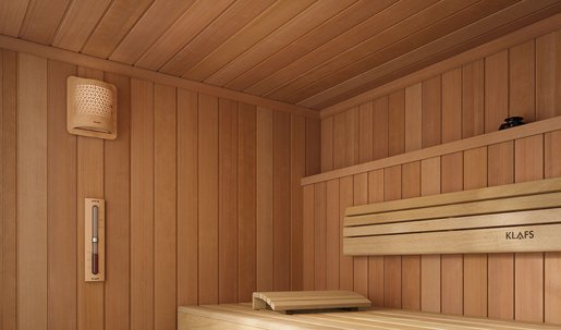 Thermische isolatie van het plafond van de sauna