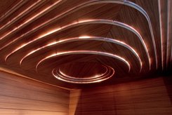 KLAFS sauna AURORA / plafond EUKLID