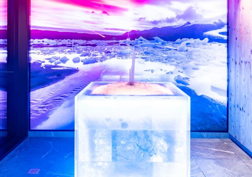 KLAFS STALAGMIT ijsfontein, © Der Postwirt, Söll – eafoto.at