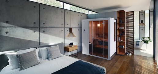 De innovatieve Sauna S1 en suite