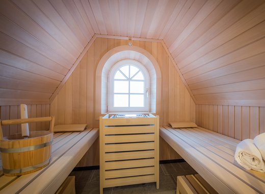 Sauna PREMIUM: Foto © Domio GmbH & Co. KG